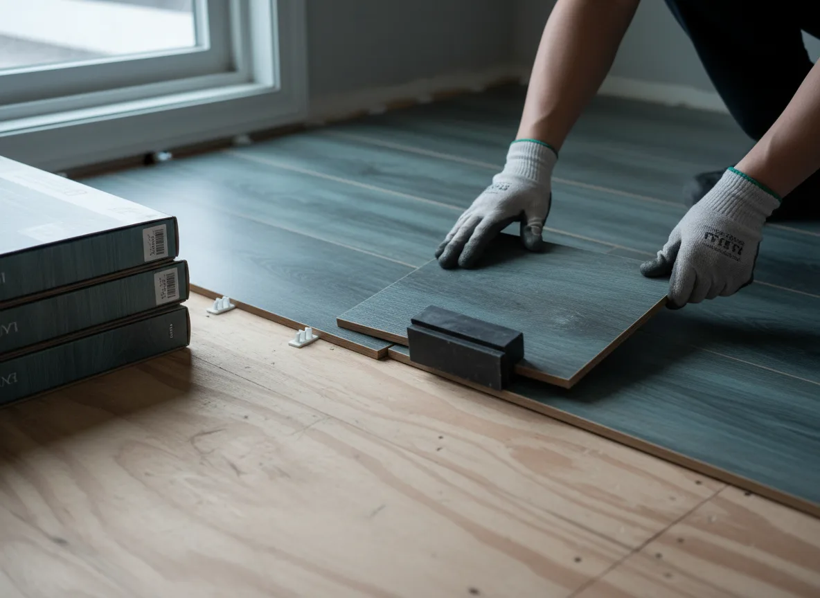 Luxury Vinyl Plank Installation company in Wakita, OK